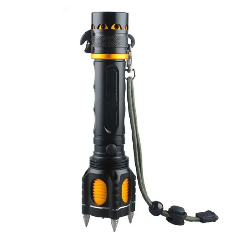 Glare self-defense flashlight with cutting knife emergency safety flashlight car inspection always portable glare flashlight
Glare self-defense flashlight with cutting knife emergency safety flashlight car inspection always portable glare flashlight