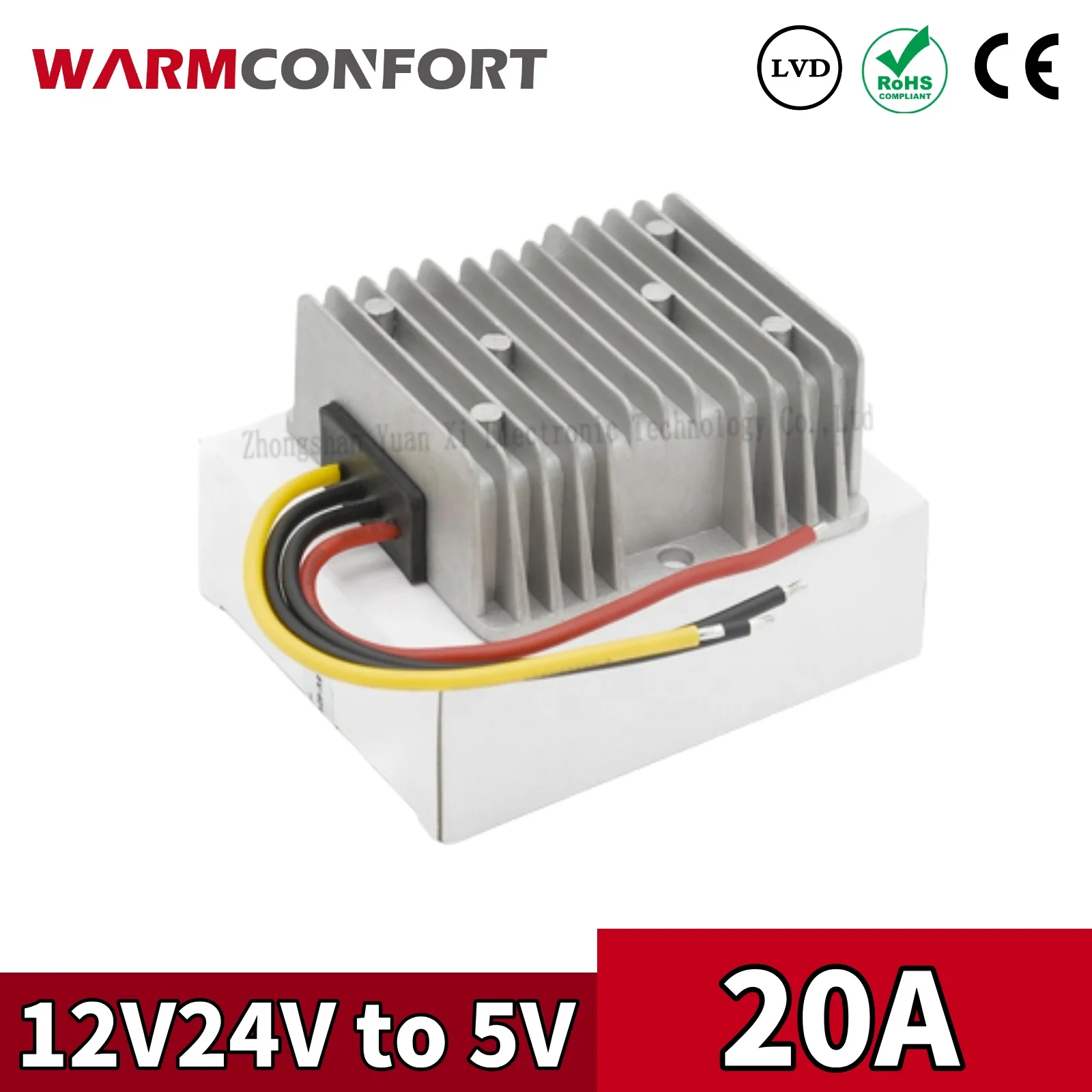 12V 24V to 5V 20A 100W DC DC Converter Step-down 8-40V to 5V Buck Car Truck Vehicle
12V 24V to 5V 20A 100W DC DC Converter Step-down 8-40V to 5V Buck Car Truck Vehicle