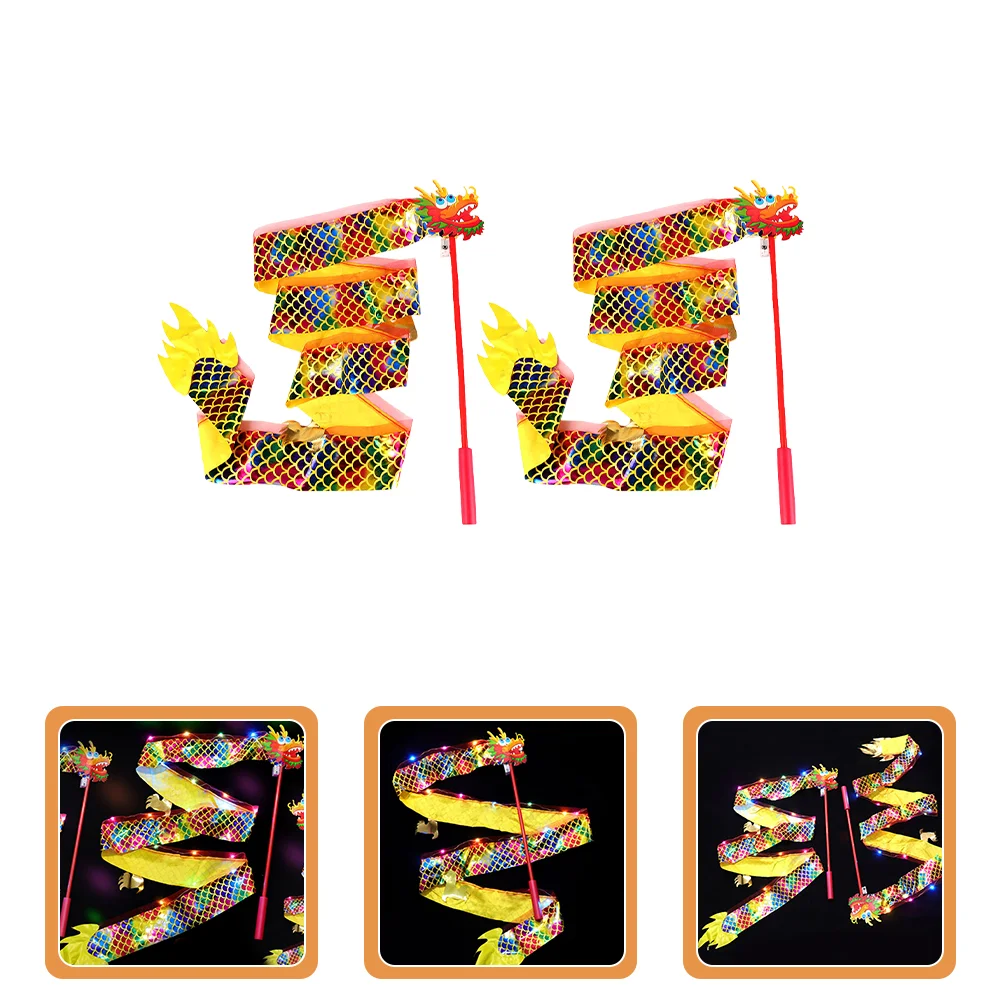 2 Pcs Luminous Gymnastics Ribbon Kids Wand Dance Ribbon Wand Accessories Ribbon Stick Abs Dragon Ribbon Ribbon Wand Child
2 Pcs Luminous Gymnastics Ribbon Kids Wand Dance Ribbon Wand Accessories Ribbon Stick Abs Dragon Ribbon Ribbon Wand Child