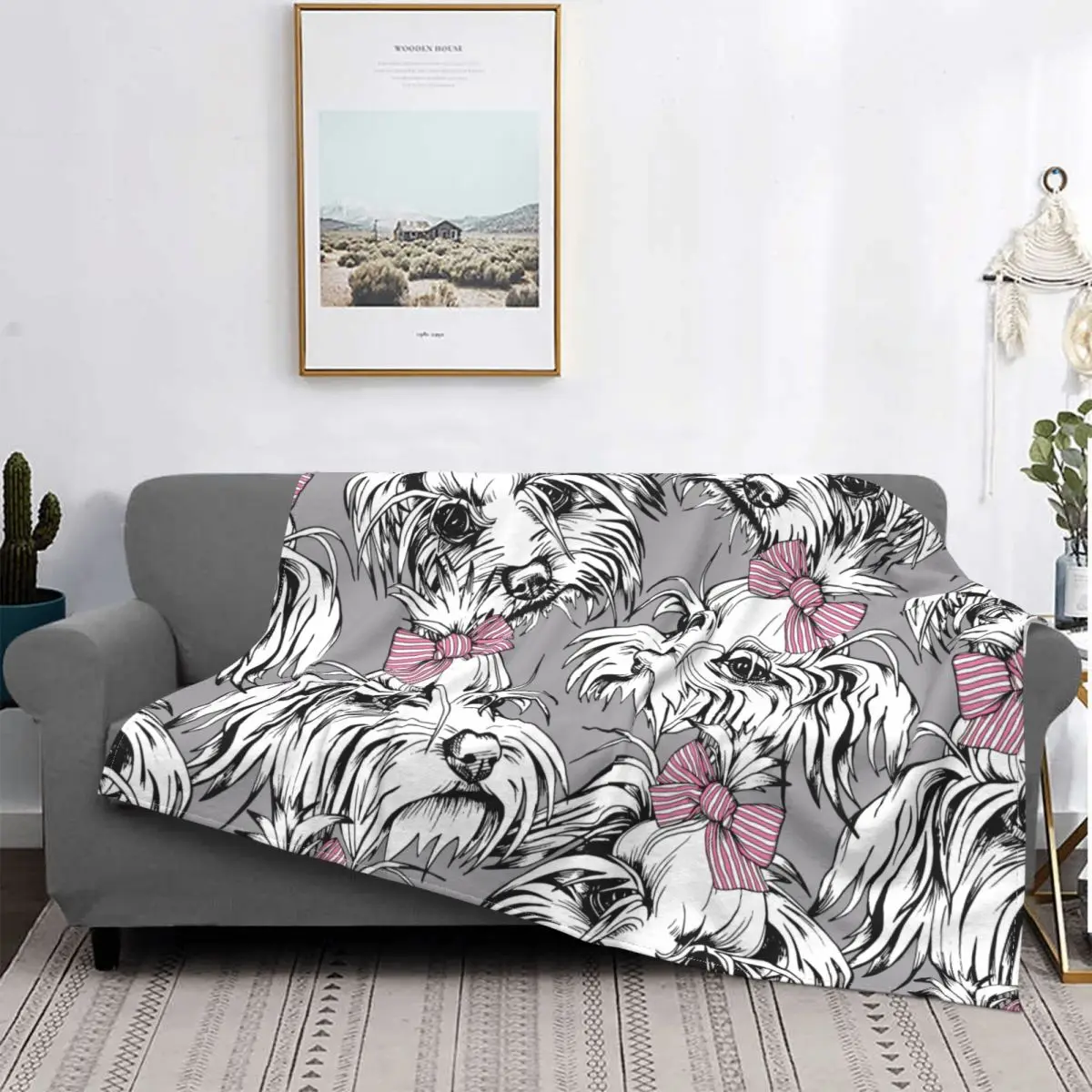 Cute Puppy Maltese Blanket Flannel Gift, Super Soft Blanket for Animal Dog Lovers for Home Sofa Bed Cover
Cute Puppy Maltese Blanket Flannel Gift, Super Soft Blanket for Animal Dog Lovers for Home Sofa Bed Cover
