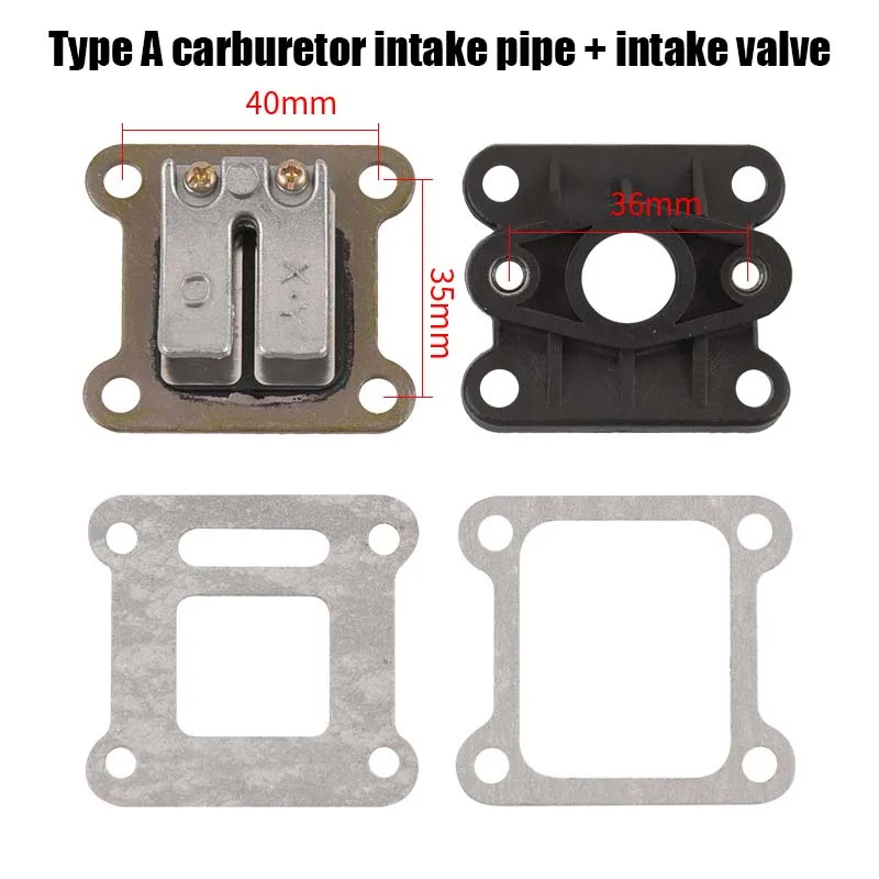 40-6 Intake Valve Intake Pipe for 49Cc Gasoline Small Off-Road Small Sports Car 2-Stroke Carburetor Intake Anti-Flake Valve 
40-6 Intake Valve Intake Pipe for 49Cc Gasoline Small Off-Road Small Sports Car 2-Stroke Carburetor Intake Anti-Flake Valve