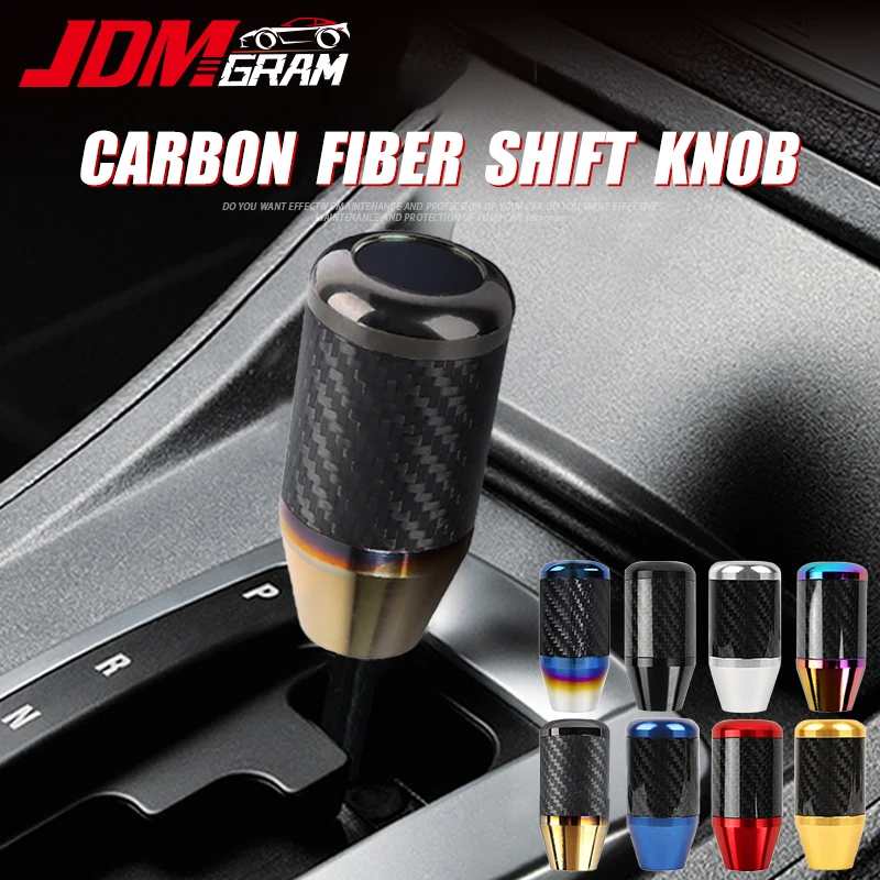 Carbon Fiber Car Gear Shift Knob Universal Automatic Manual Transmission Stick Shifter Lever Handle Auto Interior Accessories
Carbon Fiber Car Gear Shift Knob Universal Automatic Manual Transmission Stick Shifter Lever Handle Auto Interior Accessories