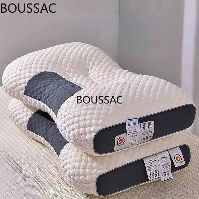New 3D SPA Massage Pillow Partition To Help Sleep and Protect The Neck Pillow Knitted Cotton Pillow Bedding
New 3D SPA Massage Pillow Partition To Help Sleep and Protect The Neck Pillow Knitted Cotton Pillow Bedding