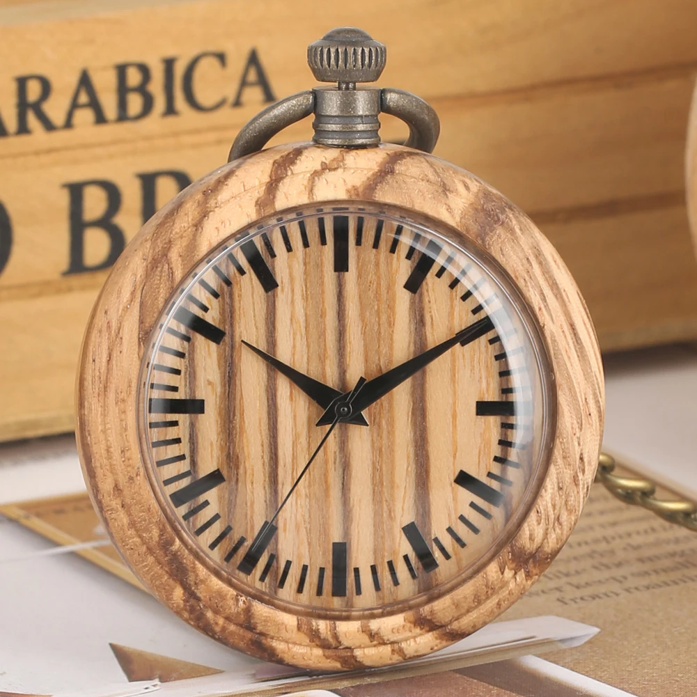 Minimalist Black 12-Hours Scale Analog Quartz Pocket Watch Natural Stylish Wooden Watch Case Elegant Retro Fob Chain Clock
Minimalist Black 12-Hours Scale Analog Quartz Pocket Watch Natural Stylish Wooden Watch Case Elegant Retro Fob Chain Clock