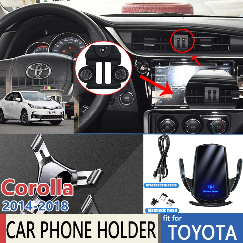 Car Mobile Phone Holder for Toyota Corolla E160 E170 2014 2015 2016 2017 2018 Telephone Bracket Support Accessories for IPhone
Car Mobile Phone Holder for Toyota Corolla E160 E170 2014 2015 2016 2017 2018 Telephone Bracket Support Accessories for IPhone