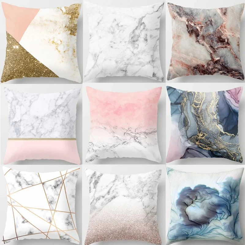 Brief Marble Geometric Sofa Decorative Pillowcase Polyester 45*45 Pillow Case Throw Pillow Home Decor Cushion Cover
Brief Marble Geometric Sofa Decorative Pillowcase Polyester 45*45 Pillow Case Throw Pillow Home Decor Cushion Cover