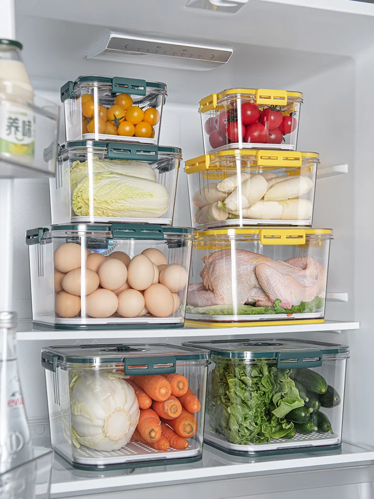 Refrigerator Preservation Storage Box Food Grade Egg Dumpling Special Box Kitchen Storage Frozen Organize Fantastic 
Refrigerator Preservation Storage Box Food Grade Egg Dumpling Special Box Kitchen Storage Frozen Organize Fantastic