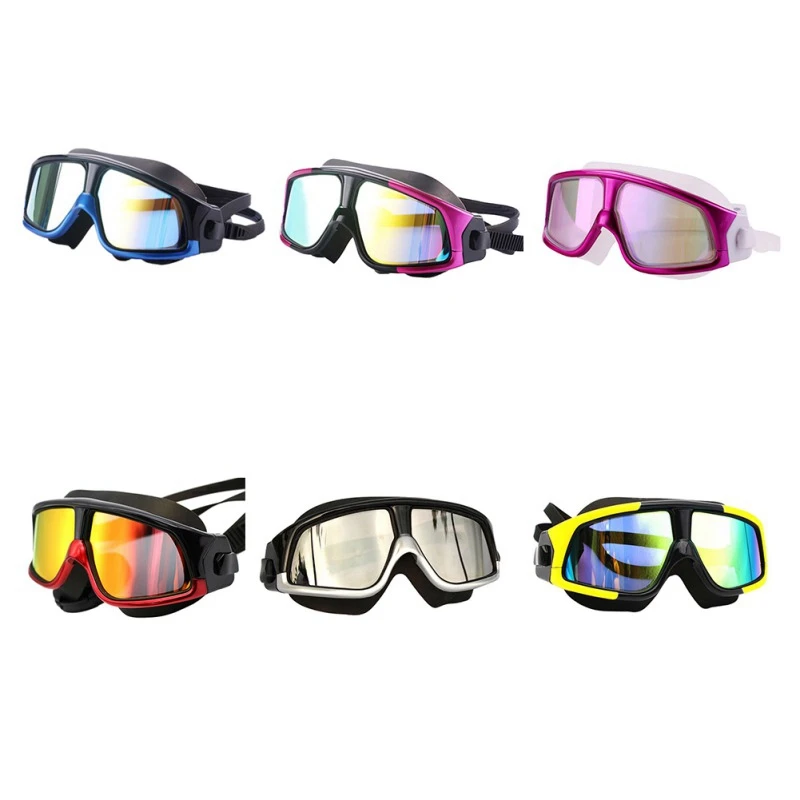 Men Women Swimming Goggles Comfortable Silicone Large Frame Beach Eyewear Waterproof Anti-Fog UV Protection Glasses
Men Women Swimming Goggles Comfortable Silicone Large Frame Beach Eyewear Waterproof Anti-Fog UV Protection Glasses