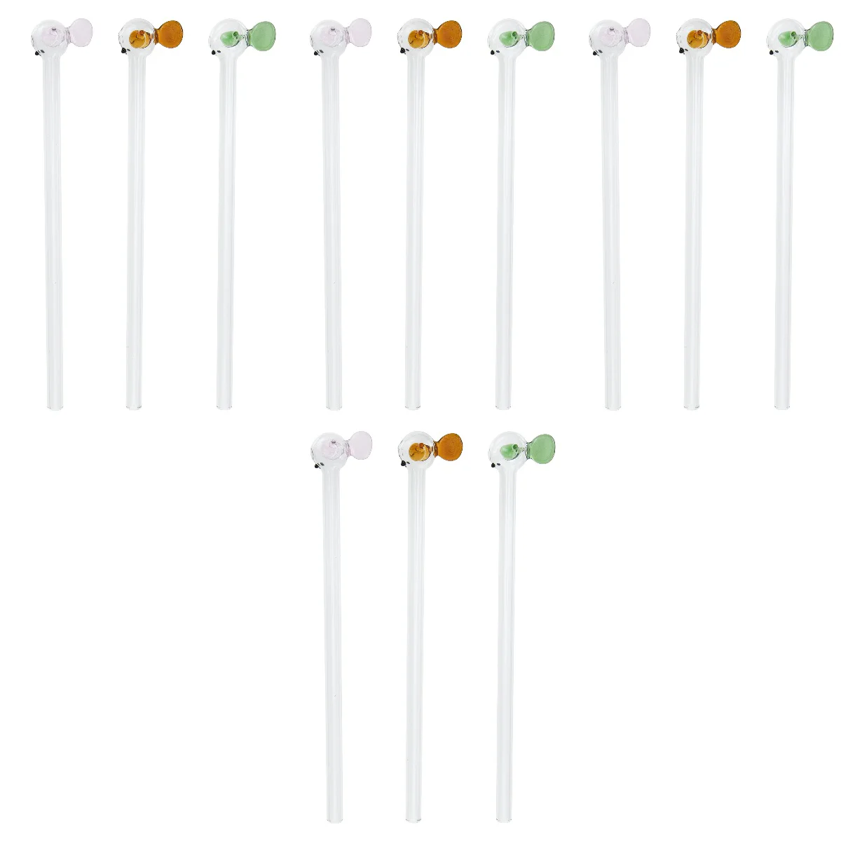 12 pcs High Borosilicate Glass Straws Beverage Straws Drinking Straws for Party
12 pcs High Borosilicate Glass Straws Beverage Straws Drinking Straws for Party
