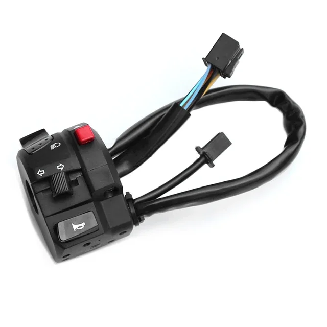 Переключатель на руле мотоцикла в сборе, электрический стартер, звуковой сигнал для Suzuki GW250 GW250S/F, поворотник, противотуманная фара, пусковой переключатель
Переключатель на руле мотоцикла в сборе, электрический стартер, звуковой сигнал для Suzuki GW250 GW250S/F, поворотник, противотуманная фара, пусковой переключатель