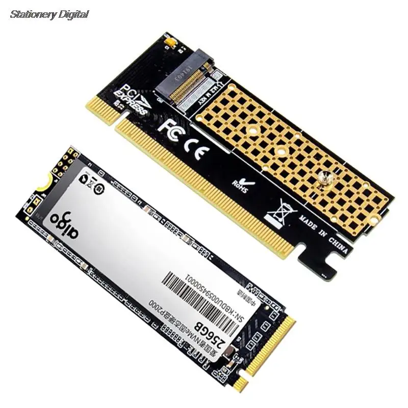 M.2 to PCIE x16 Adapter Card Pci-e to m.2 Convert Adapter NVMe SSD Adaptor m2 M Key Interface PCI Express 3.0 x4 2230-2280 Size
M.2 to PCIE x16 Adapter Card Pci-e to m.2 Convert Adapter NVMe SSD Adaptor m2 M Key Interface PCI Express 3.0 x4 2230-2280 Size