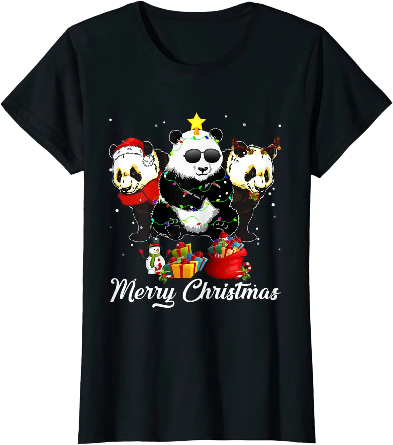 Funny Christmas Lights Reindeers Bear Christmas Panda T-Shirt 100% Cotton O-Neck Short Sleeve Casual Mens T-shirt Size S-3XL 
Funny Christmas Lights Reindeers Bear Christmas Panda T-Shirt 100% Cotton O-Neck Short Sleeve Casual Mens T-shirt Size S-3XL