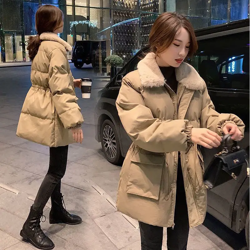 Autumn Winter Jacket Women Thicken Warm Short Coats Chic Parkas Women Casual Solid Color Loose Warm Coat Jackets Outerwear E809
Autumn Winter Jacket Women Thicken Warm Short Coats Chic Parkas Women Casual Solid Color Loose Warm Coat Jackets Outerwear E809
