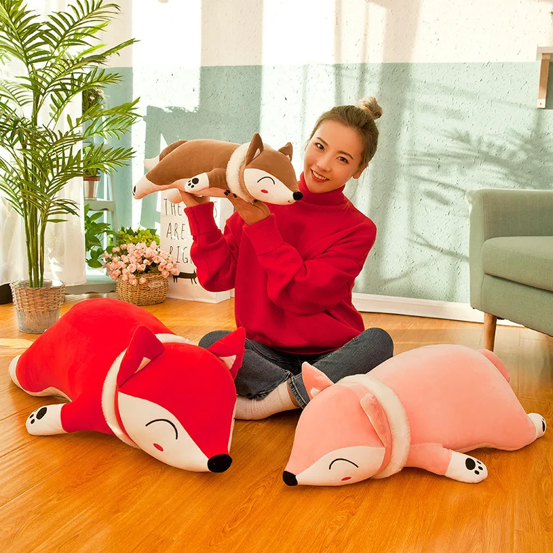 60-90cm Imitation Fox Doll Soft Fill Plushie Rabbit Hair Little Fox Plush Toys Girls Gifts Room Decoration Kids Christmas Gifts
60-90cm Imitation Fox Doll Soft Fill Plushie Rabbit Hair Little Fox Plush Toys Girls Gifts Room Decoration Kids Christmas Gifts
