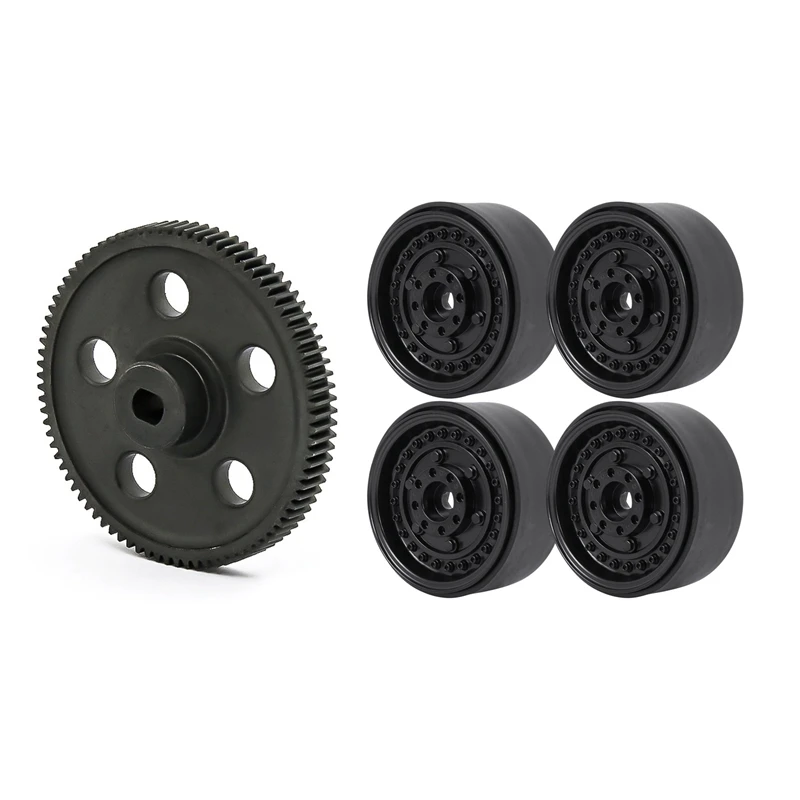 Металлическая Цилиндрическая Шестерня 87T для HSP RGT E86100, обновленные детали с 4 металлическими 1,9 дюймовыми ступицами обода колеса 
Металлическая Цилиндрическая Шестерня 87T для HSP RGT E86100, обновленные детали с 4 металлическими 1,9 дюймовыми ступицами обода колеса