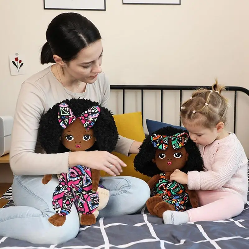 Black Dolls Black Girl Plush Doll Pretty Baby Dolls For Children African Black Dolls Black Girl Doll Pretend Play Toy Soft
Black Dolls Black Girl Plush Doll Pretty Baby Dolls For Children African Black Dolls Black Girl Doll Pretend Play Toy Soft