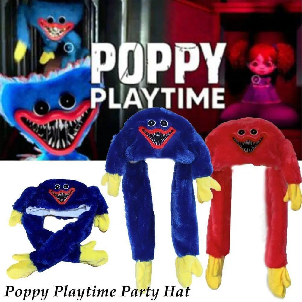 Poppy Playtime Huggy Wuggy Hat Ear Moving Jumping Hat Plush Hat Cap Pinch Airbag Dress Up Hats for Children Boys Birthday Gift
Poppy Playtime Huggy Wuggy Hat Ear Moving Jumping Hat Plush Hat Cap Pinch Airbag Dress Up Hats for Children Boys Birthday Gift