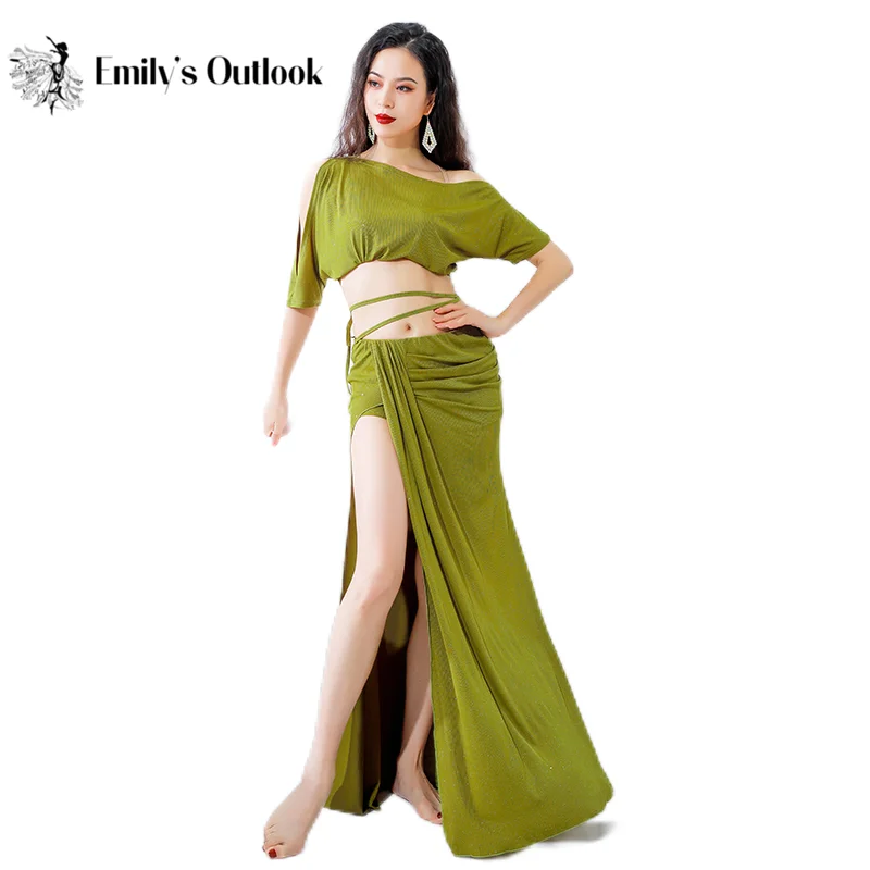 Bellydance Skirt Set Costume Silver Shine Sexy Festival Clothing Woman Professional Oriental Dance Exotic Dancewear Stage Show
Bellydance Skirt Set Costume Silver Shine Sexy Festival Clothing Woman Professional Oriental Dance Exotic Dancewear Stage Show