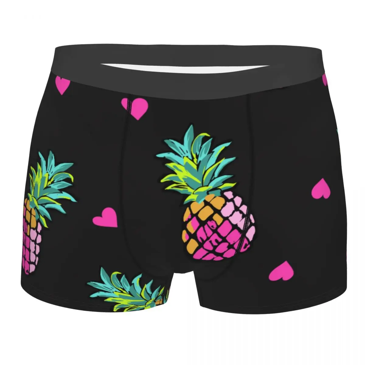 Men's Panties Underpants Boxershorts Pink Hearts And Pineapples Underwear for Man Sexy Male Boxer Shorts
Men's Panties Underpants Boxershorts Pink Hearts And Pineapples Underwear for Man Sexy Male Boxer Shorts