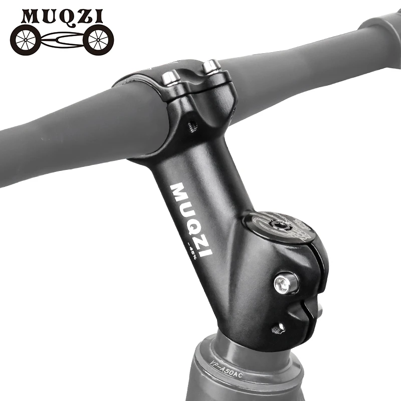 

MUQZI 31.8 Bike Stem MTB Stem 45 Degree 65mm For 31.8mm Road Folding BMX Mountain Bicycle Handlebar