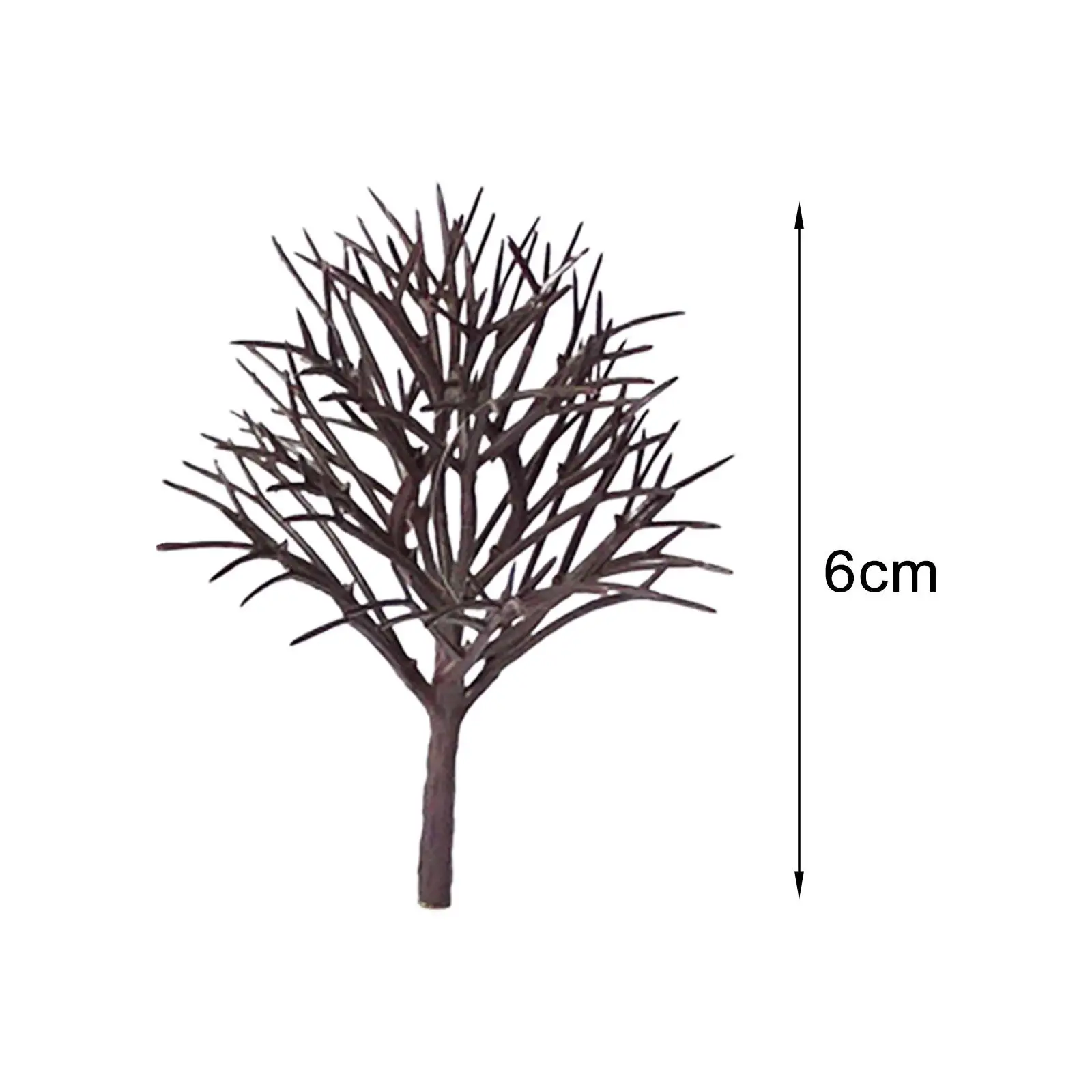 

70x Mini Model Trees Diorama Supplies 6cm Scenery Tree Train Scenery Architecture Trees for DIY Crafts Garden Landscape Scenery
