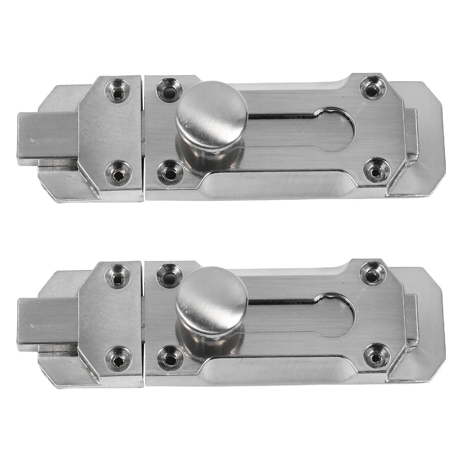 2 Pcs Plug Sliding Door Bolt Security Lock Locks Latch Zinc Alloy Bolts Latches
2 Pcs Plug Sliding Door Bolt Security Lock Locks Latch Zinc Alloy Bolts Latches