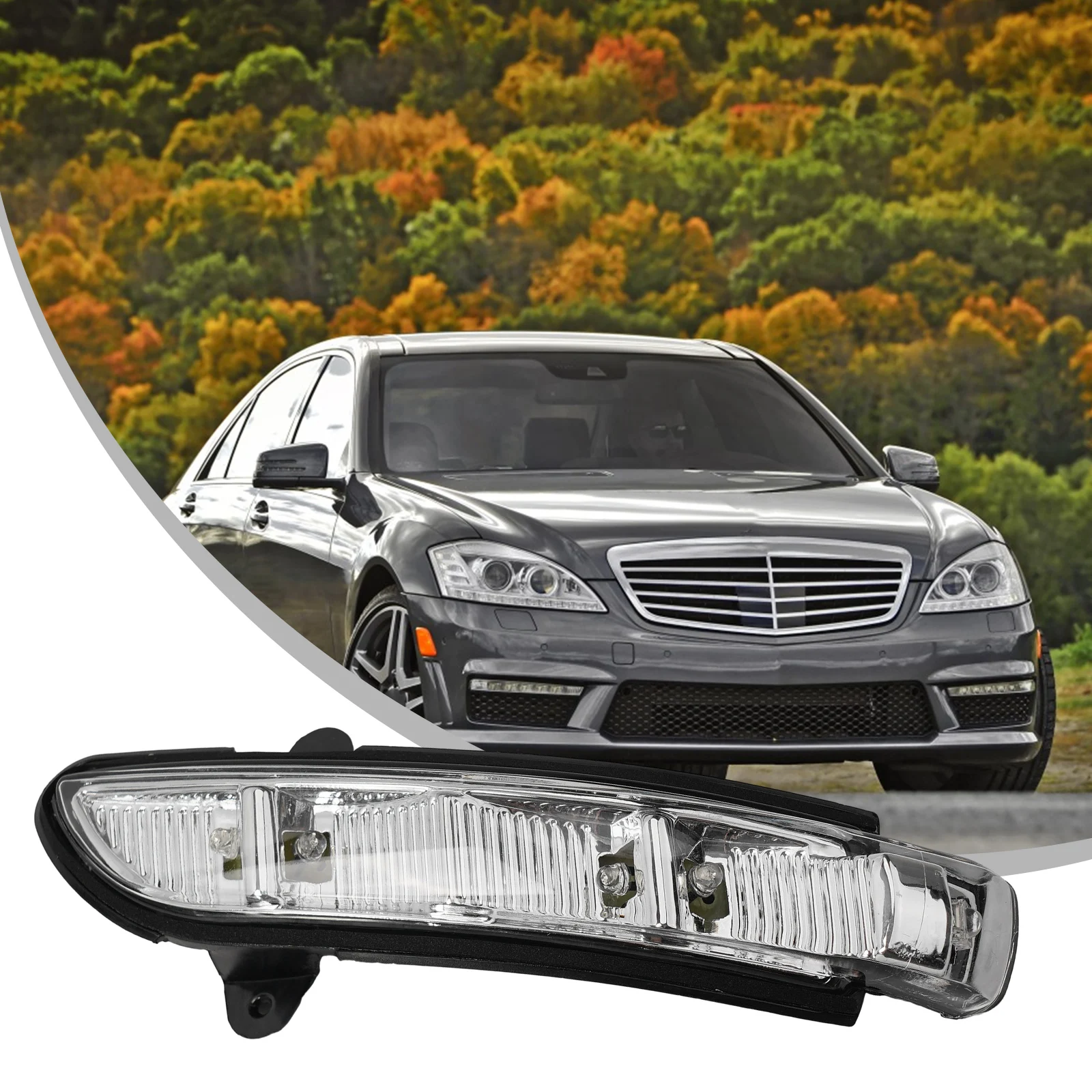 Car Accessories Indicator Indicator Side Light Side Marker Light W216 W221 W219 Yellow A140341 A2198200621 ABS
Car Accessories Indicator Indicator Side Light Side Marker Light W216 W221 W219 Yellow A140341 A2198200621 ABS