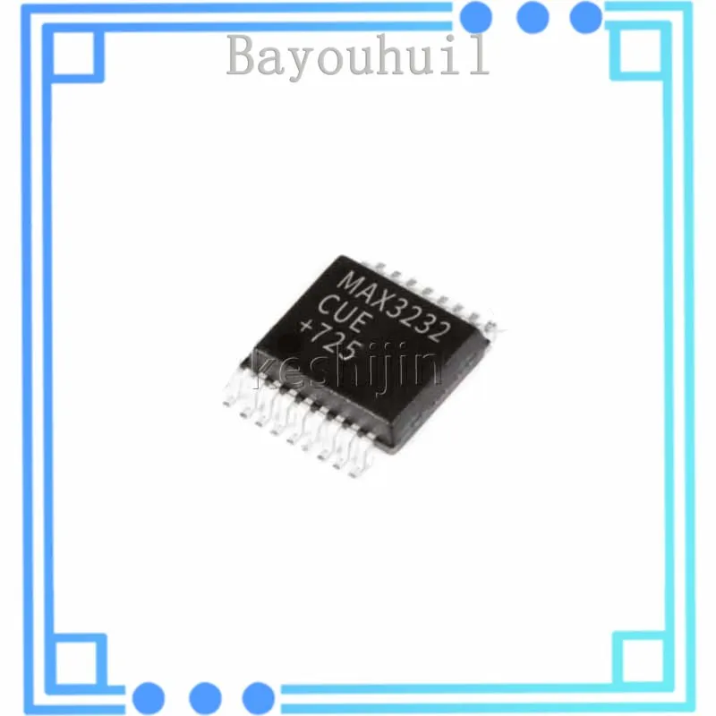 10PCS MAX3232CUE+T TSSOP-16 Integrated Circuit IC Chip Supports BOM list 
10PCS MAX3232CUE+T TSSOP-16 Integrated Circuit IC Chip Supports BOM list