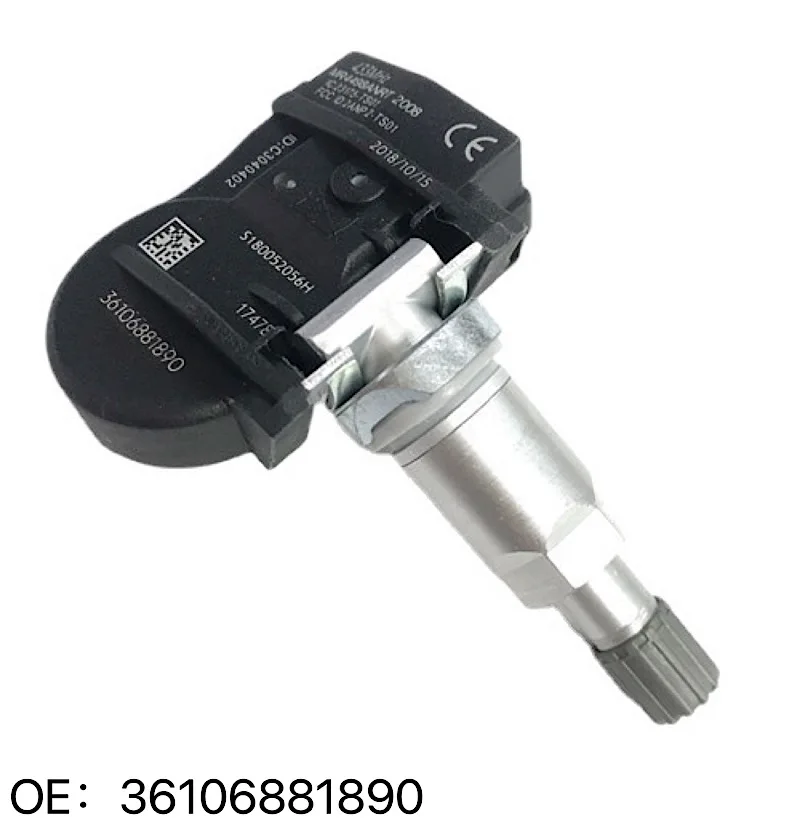 

TPMS OE:36106881890 36106856209 Tire Pressure Monitoring Sensor System,433MHZ For BMW X5 F15 F85 X2 F39 X1 F48 X6 F16 F86