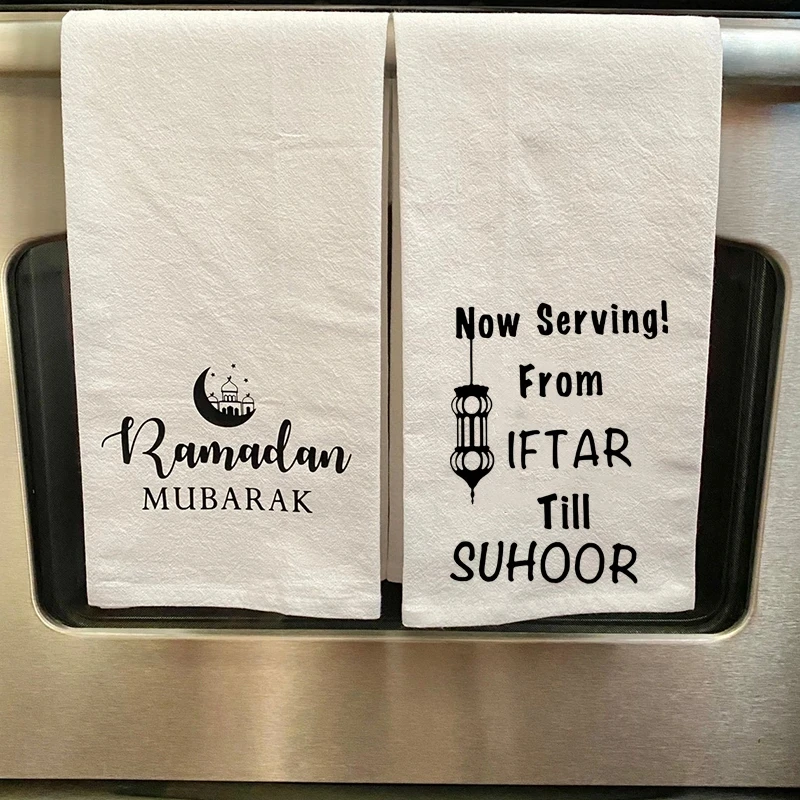 happy Eid Mubarak kitchen towel Muslim Islamic Ramadan Kareem Holiday Eid Al Adha friend family BBQ dinner party decoration gift
happy Eid Mubarak kitchen towel Muslim Islamic Ramadan Kareem Holiday Eid Al Adha friend family BBQ dinner party decoration gift