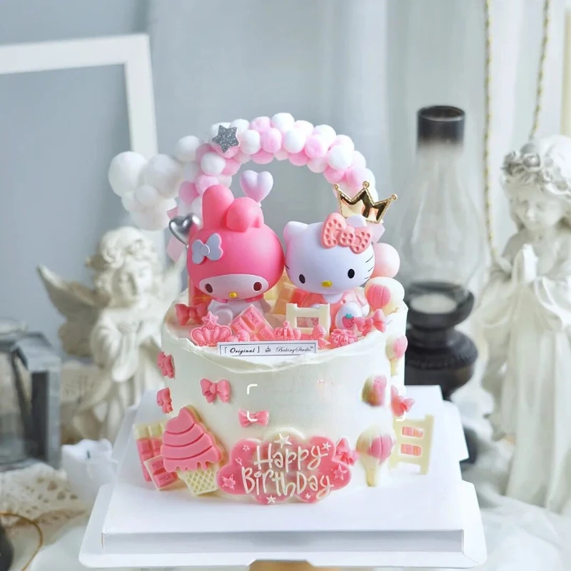 Kawaii Hello Kitty My Melody торт декоративные украшения мультяшный день детвечерние кукла украшения
Kawaii Hello Kitty My Melody торт декоративные украшения мультяшный день детвечерние кукла украшения