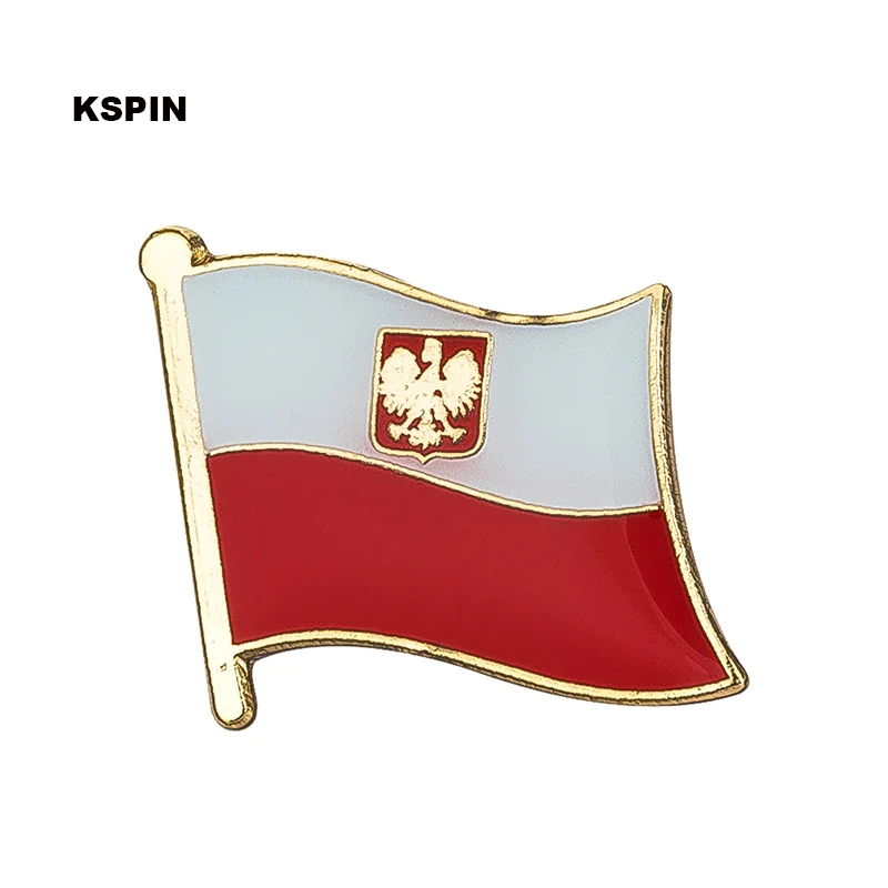 

Poland Flag Badge Flag Laple Pin Badges Flag Brooch