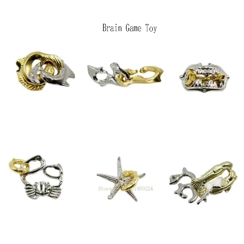 Интеллектуальная игрушка-головоломка из металлического сплава для детей и взрослых
Интеллектуальная игрушка-головоломка из металлического сплава для детей и взрослых