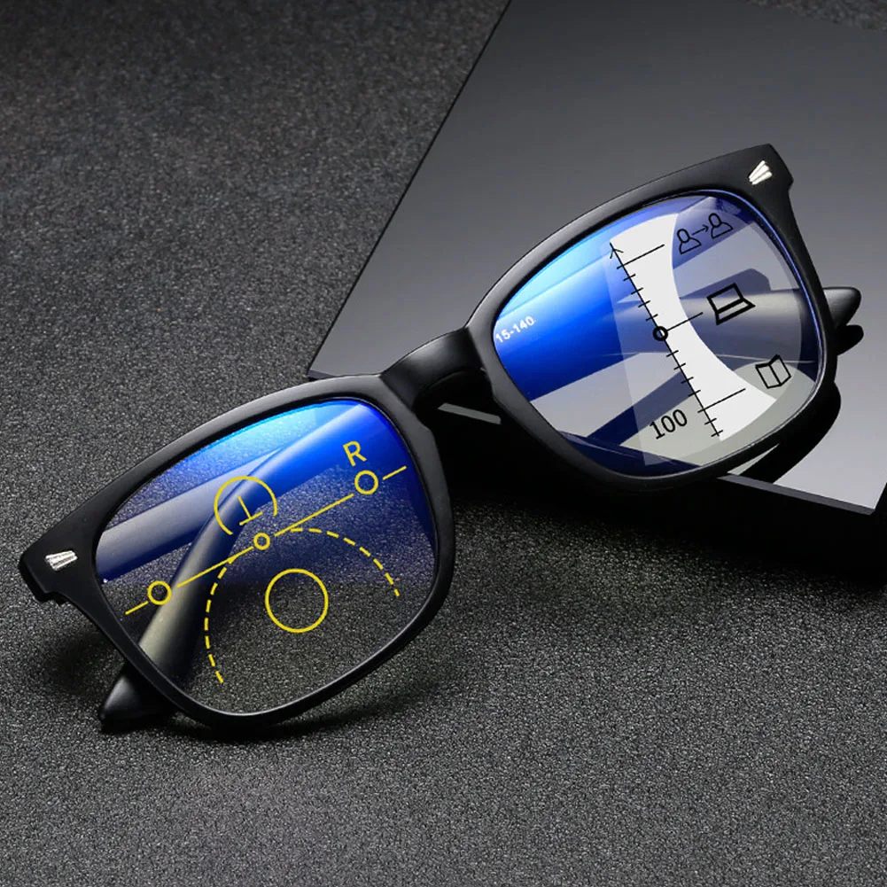 Square Multifocal Progressive Reading Glasses Men Fashion With Diopters Anti-glare Computer Eyeglasses Women UV400
Square Multifocal Progressive Reading Glasses Men Fashion With Diopters Anti-glare Computer Eyeglasses Women UV400