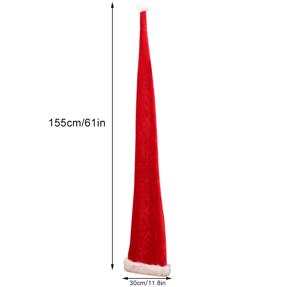 Merry Christmas Hat Christmas Santa Hat Adults Long Plush Xmas Hats For Christmas New Year Supplies Xmas Gift Decoration
Merry Christmas Hat Christmas Santa Hat Adults Long Plush Xmas Hats For Christmas New Year Supplies Xmas Gift Decoration
