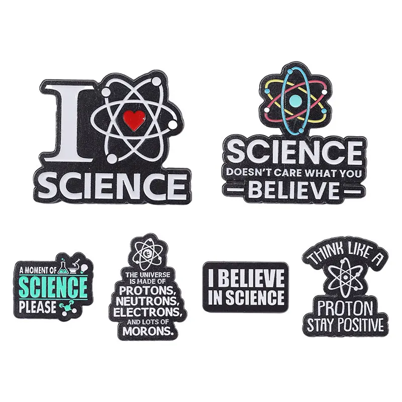 Scientific English Letter Enamel Brooch For Women Backpack Accessories Metal Badge Pins Jewelry Medal Gift for Student Teacher
Scientific English Letter Enamel Brooch For Women Backpack Accessories Metal Badge Pins Jewelry Medal Gift for Student Teacher