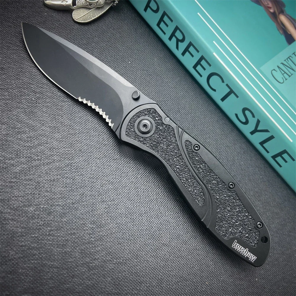 Kershaw 1670 1670BLKST Folding Pocket Knife Half Serrated S30V Blade Aluminum Alloy Handle Outdoor Camping Fishing EDC Multitool
Kershaw 1670 1670BLKST Folding Pocket Knife Half Serrated S30V Blade Aluminum Alloy Handle Outdoor Camping Fishing EDC Multitool