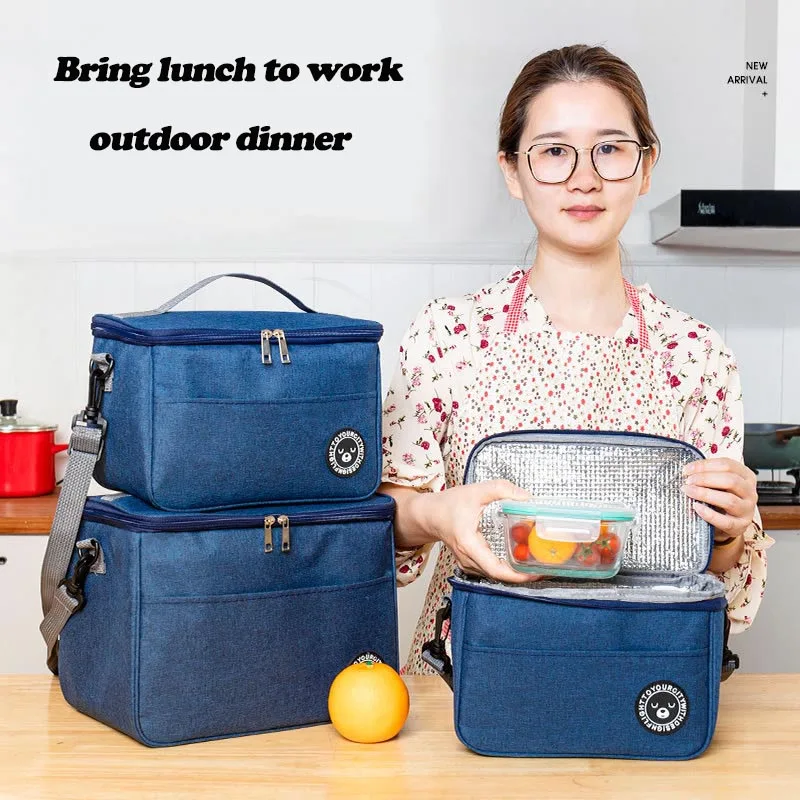 Portable Lunch Bag Food Thermal Box Durable Waterproof Office Cooler Lunchbox With Shoulder Strap Organizer Insulated Case
Portable Lunch Bag Food Thermal Box Durable Waterproof Office Cooler Lunchbox With Shoulder Strap Organizer Insulated Case