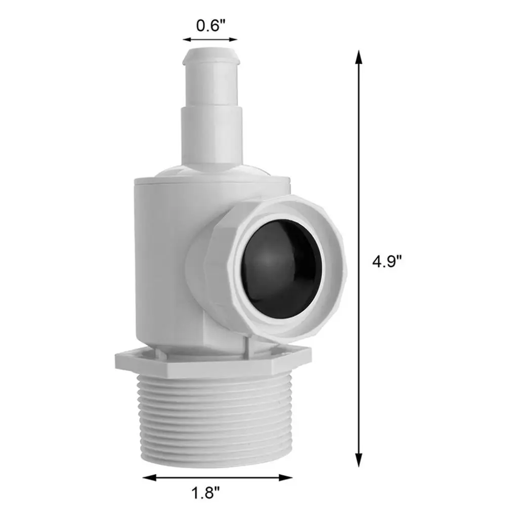 Pool Vacuum Connector Thicken Aquarium Drainage Wall Fitting Fish Tank Joint Hydroponic Replacement for Zodiac 180
Pool Vacuum Connector Thicken Aquarium Drainage Wall Fitting Fish Tank Joint Hydroponic Replacement for Zodiac 180