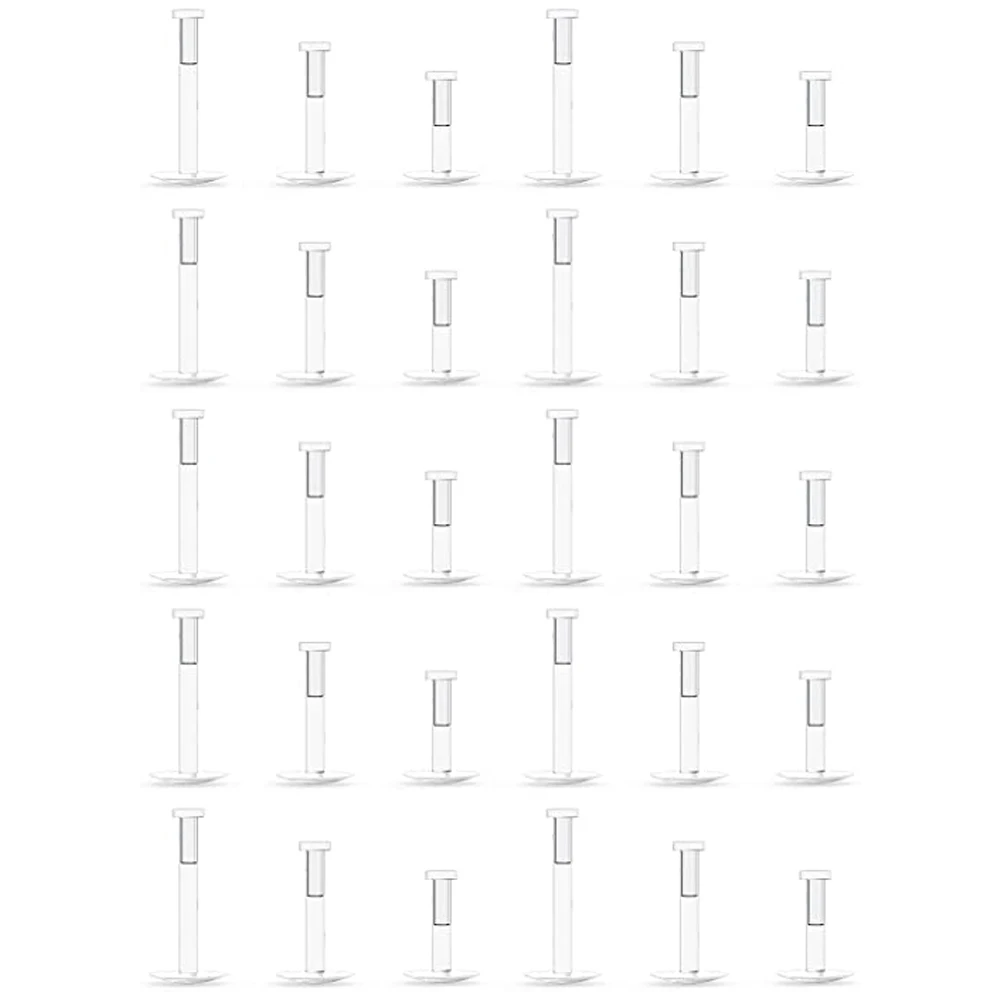 10pcs Clear Push Top Piercing Retainers 2mm Flat & Ball Top Bioflex Lip Ring Labret Retainer for Women Men
10pcs Clear Push Top Piercing Retainers 2mm Flat & Ball Top Bioflex Lip Ring Labret Retainer for Women Men