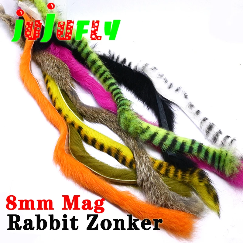 3strips/pack fly tying magnum zonker rabbit strips 8mm width larger zonker for Pike&Musky big streamer pattern&saltwater flies
3strips/pack fly tying magnum zonker rabbit strips 8mm width larger zonker for Pike&Musky big streamer pattern&saltwater flies
