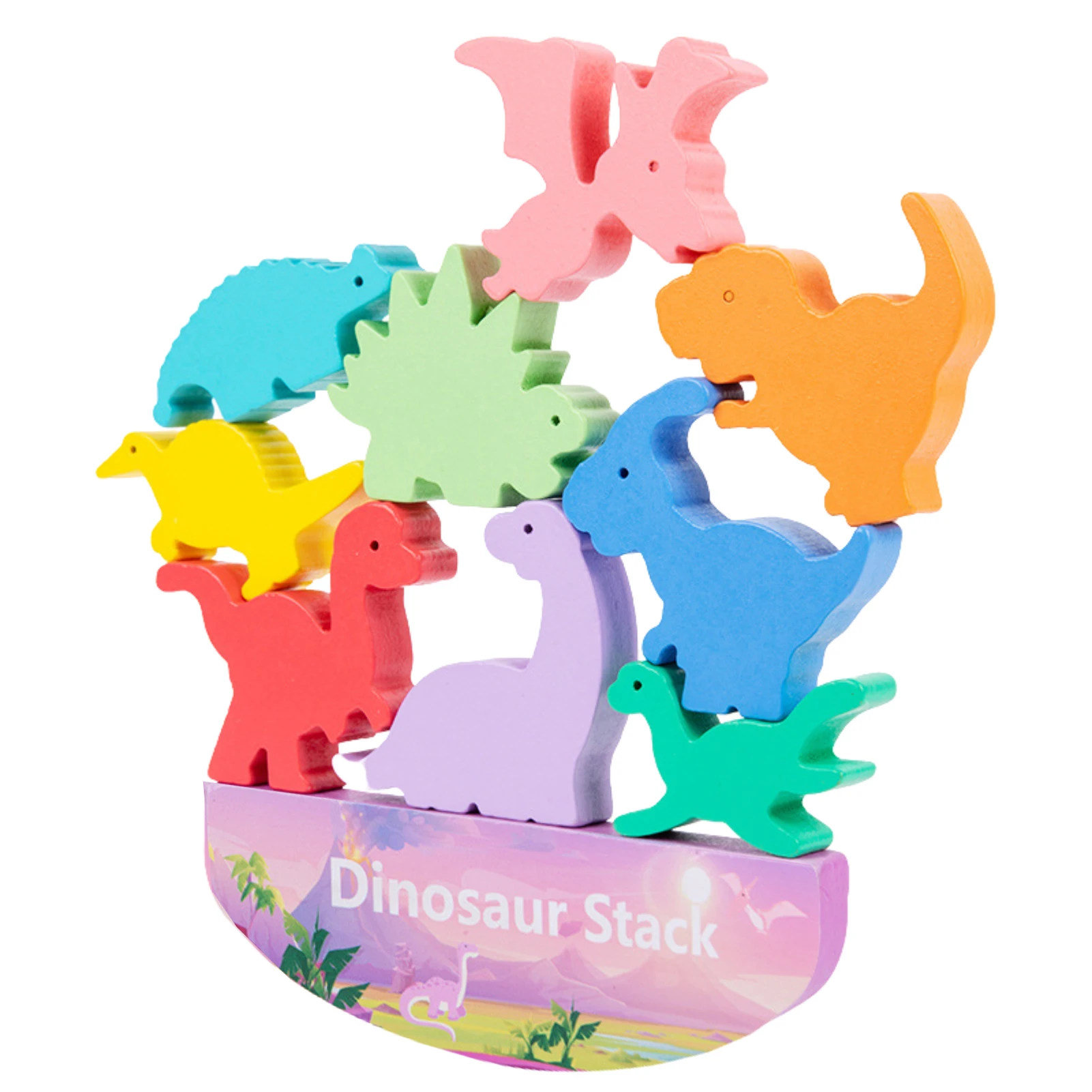 Wood Dinosaur Stacking Toy For Kids Puzzle Toys Preschool Educational Toys For Toddlers 1-3 Preschool Early Educational
Wood Dinosaur Stacking Toy For Kids Puzzle Toys Preschool Educational Toys For Toddlers 1-3 Preschool Early Educational