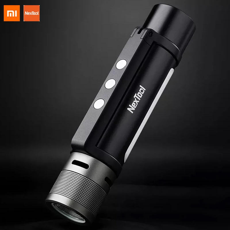 Xiaomi Nextool Outdoor 6 in 1 Zoom Flashlight Multifunction Portable Sound Light Alarm 1000lm IPX4 Waterproof 2600mAh LED Power
Xiaomi Nextool Outdoor 6 in 1 Zoom Flashlight Multifunction Portable Sound Light Alarm 1000lm IPX4 Waterproof 2600mAh LED Power