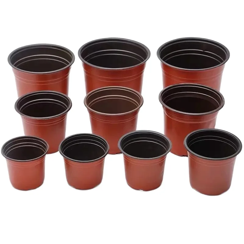 Double color flowerpot PP simple soft plastic seedling raising family horticulture fleshy flowerpot Seedling pot
Double color flowerpot PP simple soft plastic seedling raising family horticulture fleshy flowerpot Seedling pot