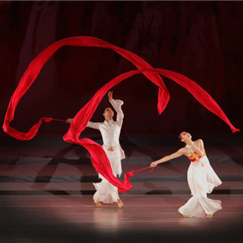 New hand-made flowy Red belly dancing polyester Throwing Streamers long nice Professional stage Props Accessory 3 sizes
New hand-made flowy Red belly dancing polyester Throwing Streamers long nice Professional stage Props Accessory 3 sizes