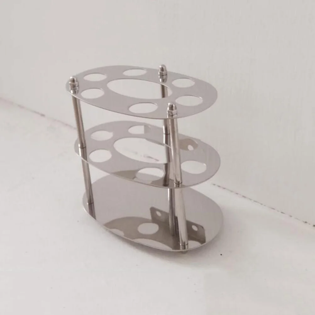 Wall Mount Stainless Steel Countertop Brush Stand for Bathroom Holds Toothpaste and Six
Wall Mount Stainless Steel Countertop Brush Stand for Bathroom Holds Toothpaste and Six