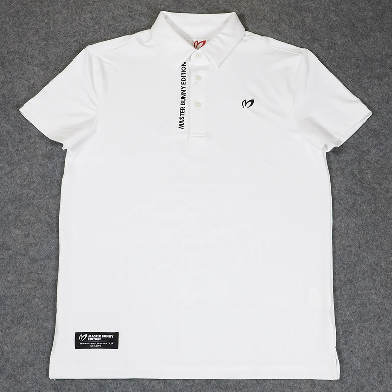 MASTER BUNNY Golf clothing men's short-sleeved T-shirt new lapel quick-drying casual jersey GOLF sports breathable POLO shirt
MASTER BUNNY Golf clothing men's short-sleeved T-shirt new lapel quick-drying casual jersey GOLF sports breathable POLO shirt