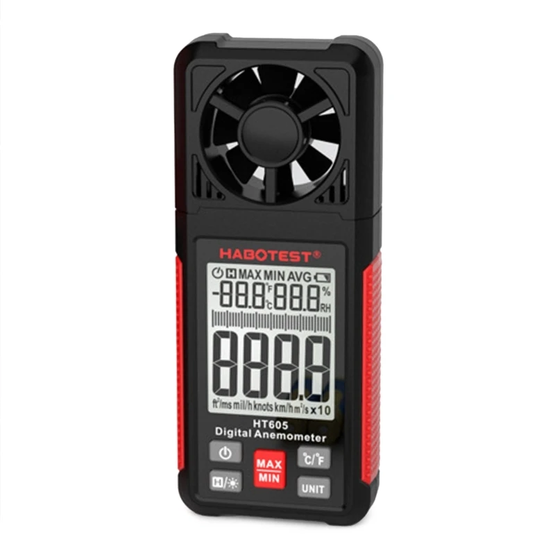 HABOTEST-цифровой анемометр для измерения объема воздуха
HABOTEST-цифровой анемометр для измерения объема воздуха