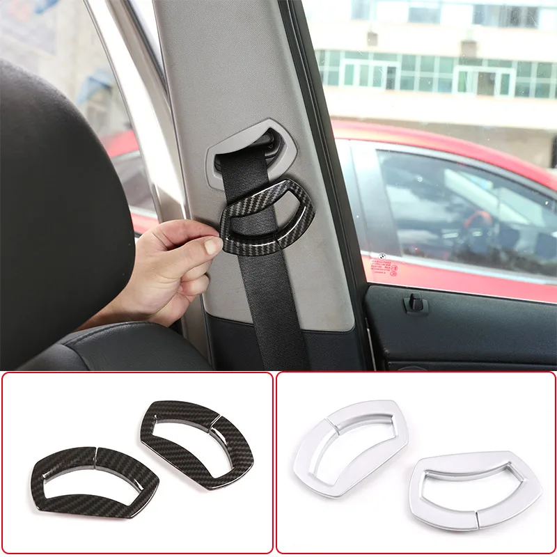 For BMW X3 E83 2006-2010 ABS Chrome Plating/Carbon fiber/Car Front Seat Belt Cover Protection Decorative Cover Car Accessories 
For BMW X3 E83 2006-2010 ABS Chrome Plating/Carbon fiber/Car Front Seat Belt Cover Protection Decorative Cover Car Accessories
