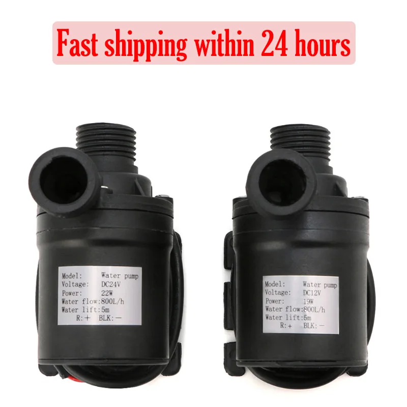 800L/H 5m DC 12V 24V Solar Brushless Motor Water Circulation Water Pump Submersibles Water Pumps
800L/H 5m DC 12V 24V Solar Brushless Motor Water Circulation Water Pump Submersibles Water Pumps